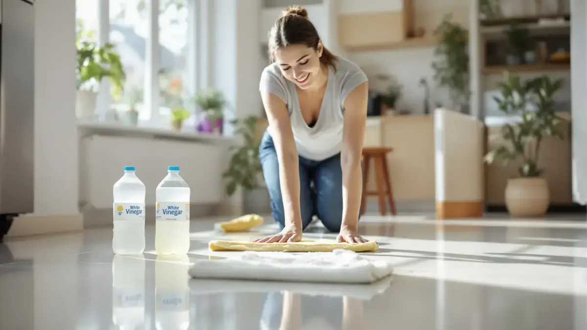 Aggiungi questo ingrediente alla tua acqua per la pulizia per mantenere i pavimenti puliti più a lungo