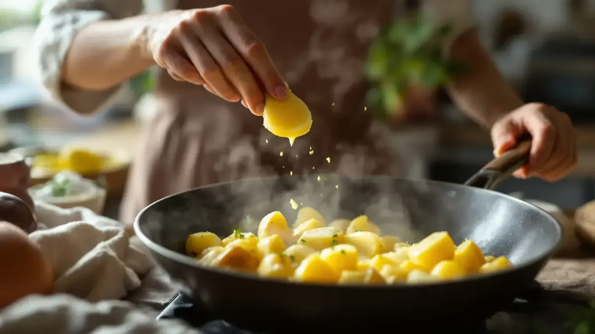 Aggiungilo alle patate durante la cottura per renderle ancora più gustose e morbide senza alcuno sforzo aggiuntivo