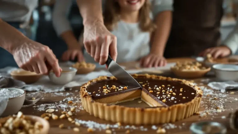 Questa crostata al cioccolato e caramello con 6 ingredienti ha conquistato tutta la mia famiglia superando i dessert pronti
