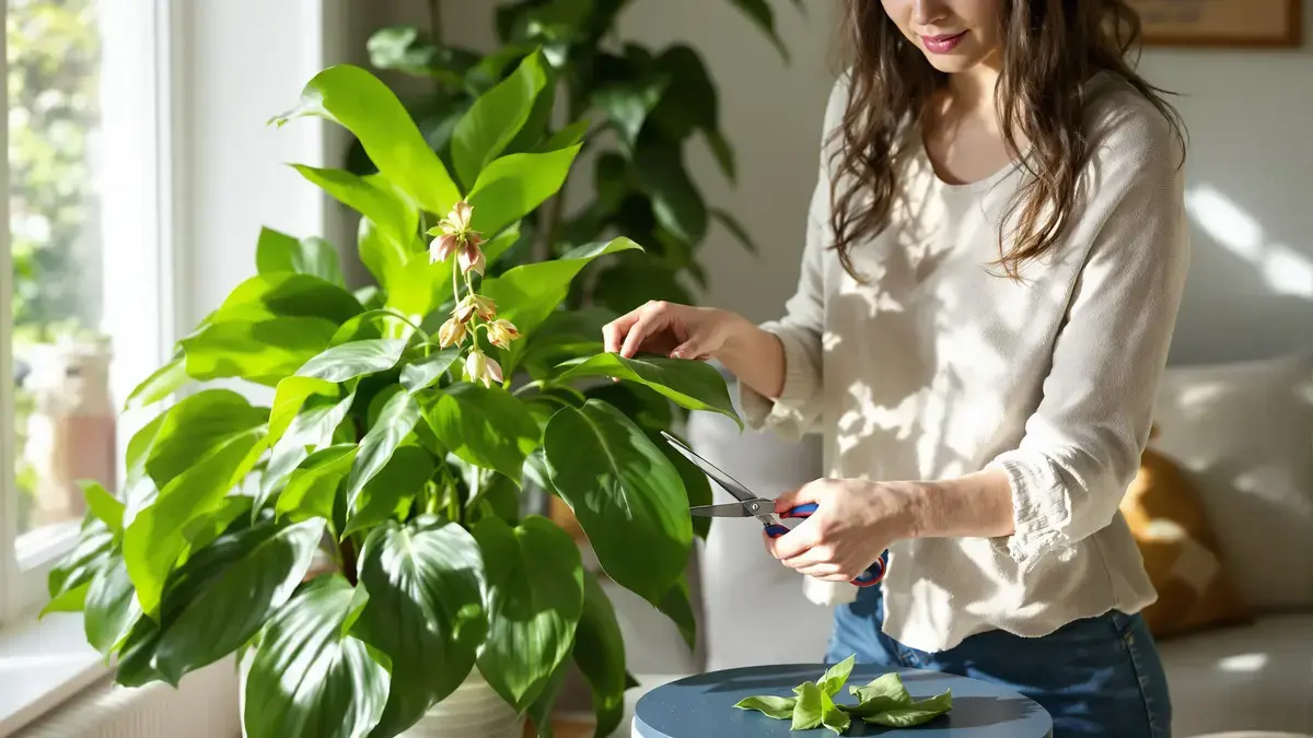 Questo semplice compito spesso trascurato può far rifiorire il tuo spathiphyllum