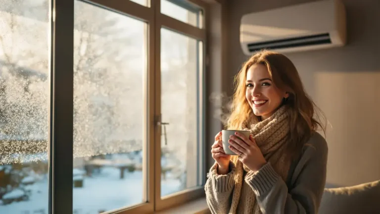 Questo riscaldamento moderno funziona fino a meno 22 gradi riducendo significativamente il consumo di energia